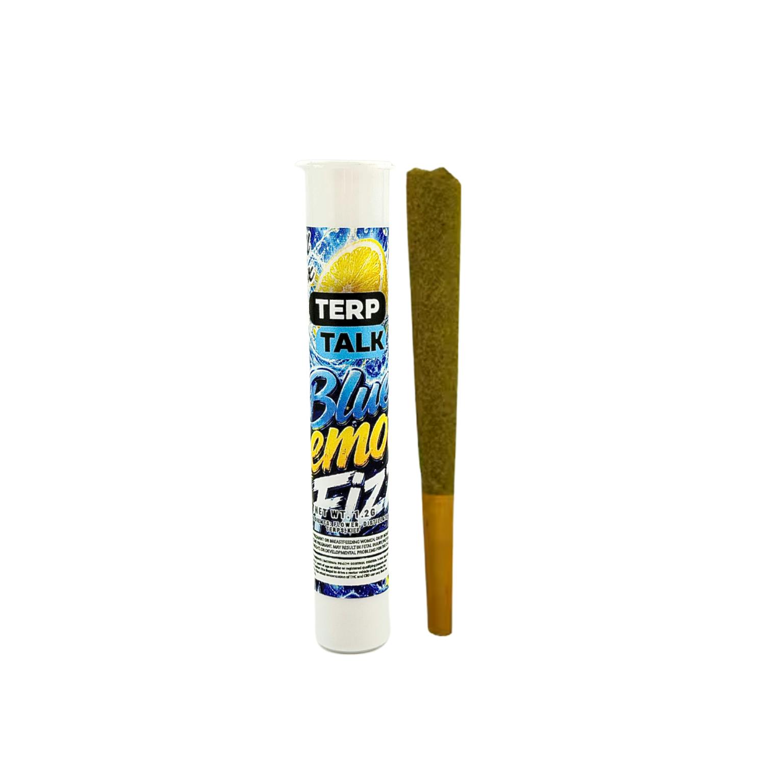 Terp Talk - Chill Stixx Infused Preroll - - **BLUE LEMON FIZZ** (4/$9)