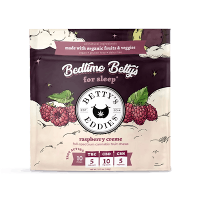 Product Bedtime Betty’s Raspberry Creme Sleep Fruit Chews [10pk]