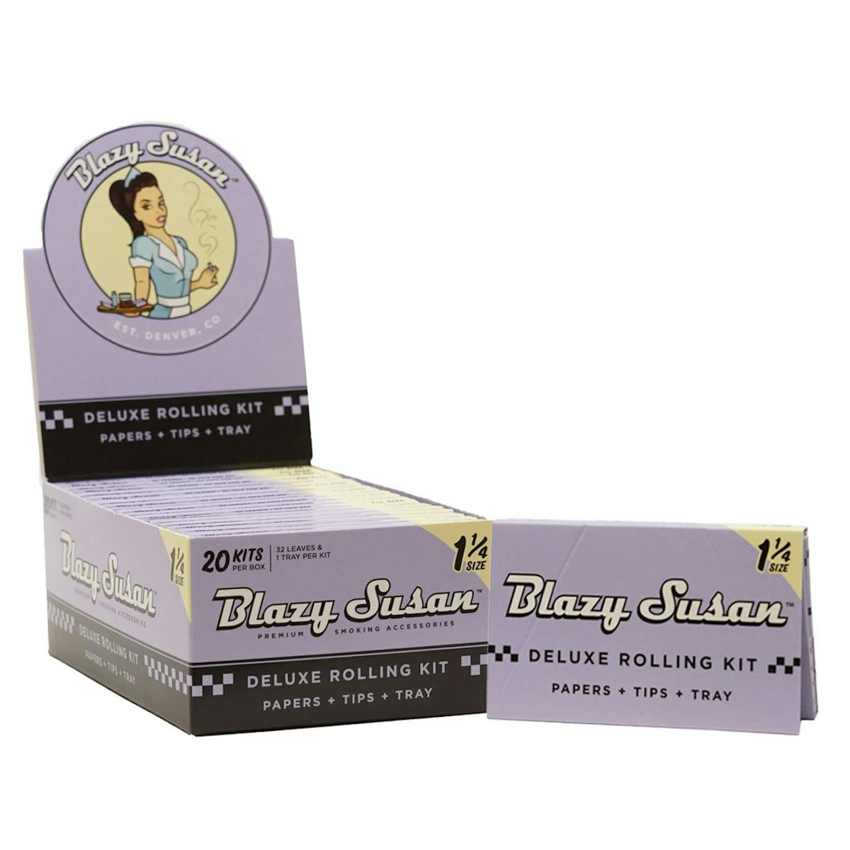 Photo of Blazy Susan | Purple Rolling Papers | 1 1/4″