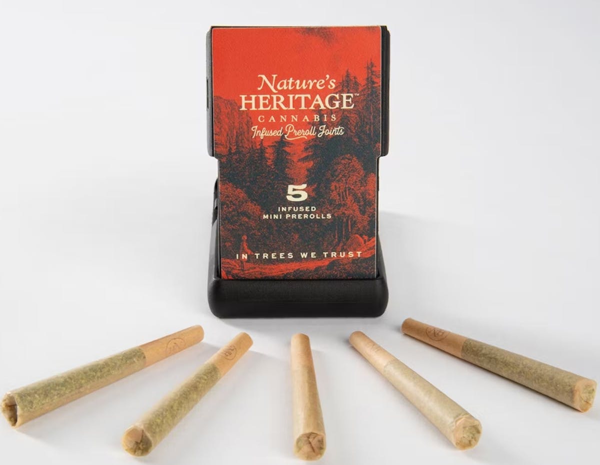 Photo of Lamb’s Bread .5g 5 Pack Infused Pre-Roll Nature’s Heritage