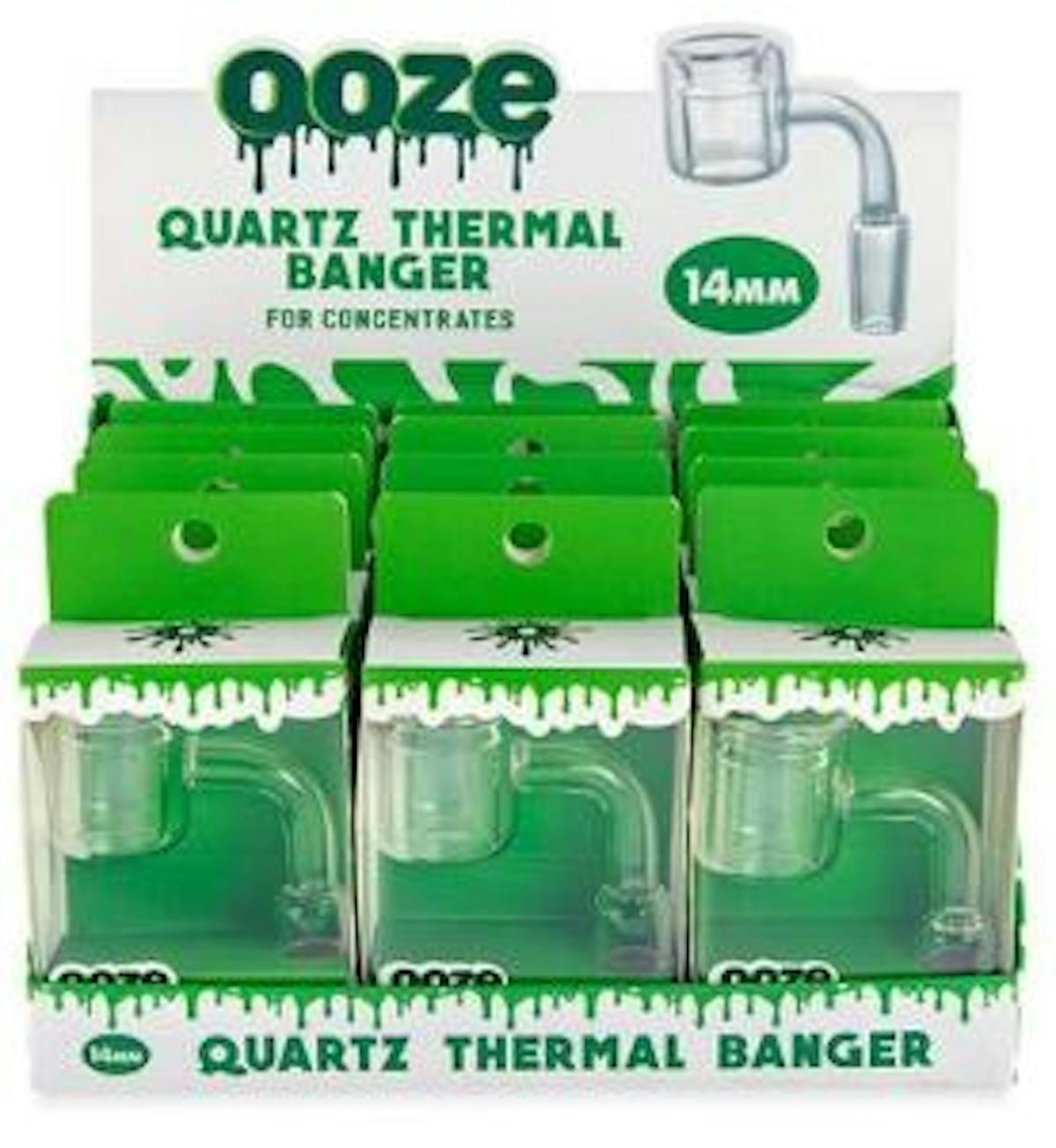 Image of 14mm Thermal Banger | 90 degree Male | Ooze