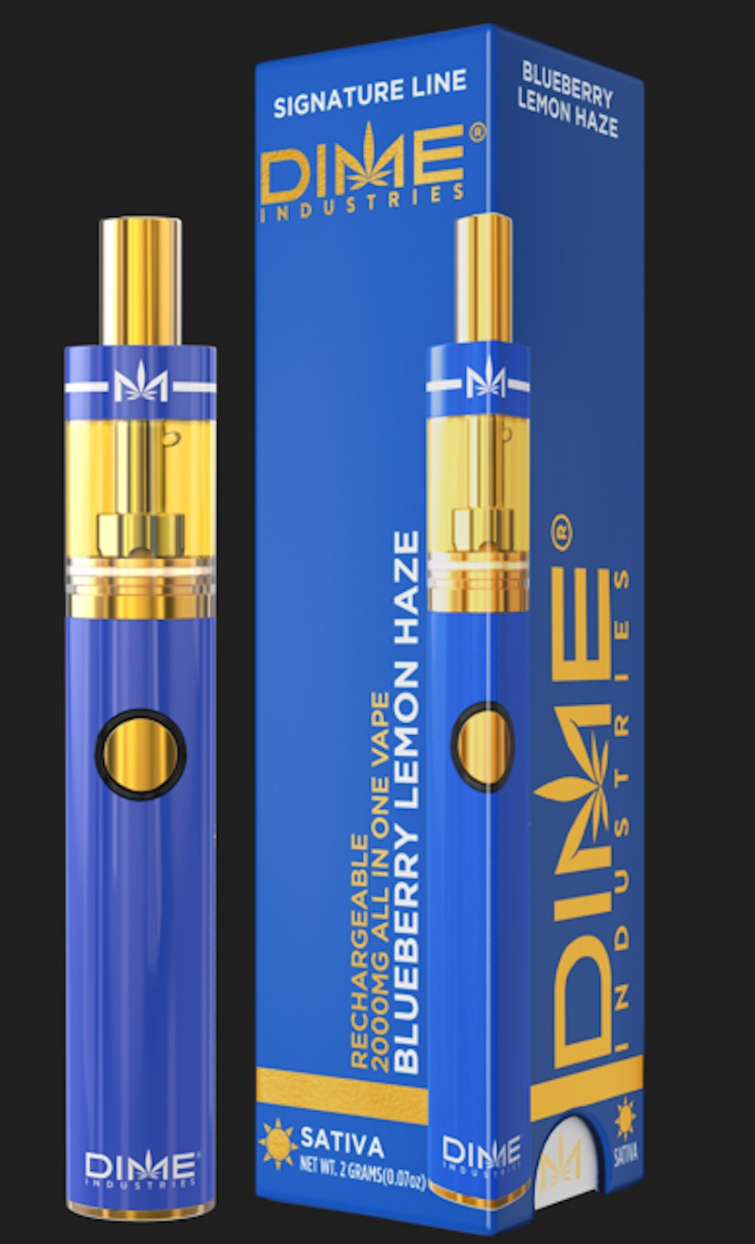 DIME Industries Blueberry Lemon Haze Disposable Vape