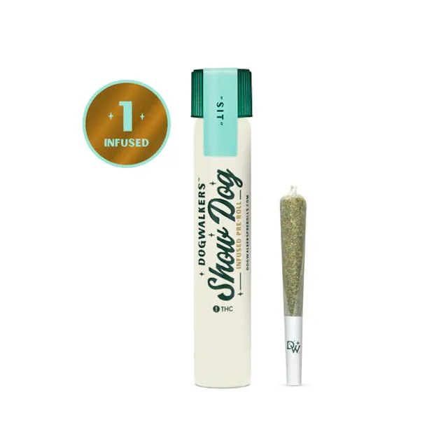 Dogwalkers Infused Pre-Roll Big Dogs Brownie Scout 1g (indica)