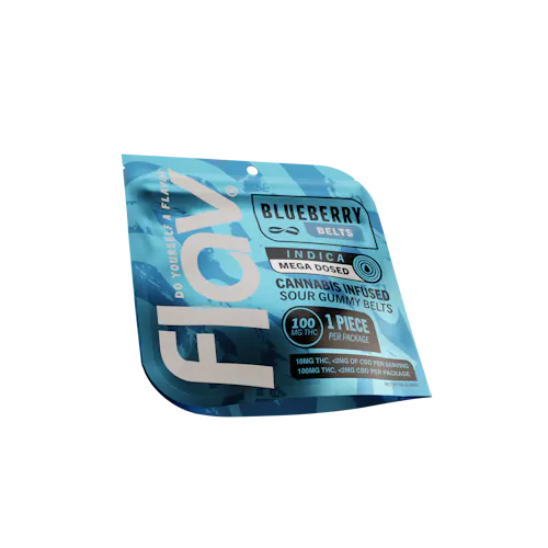 Flav – Blueberry Mega Belt – Live Resin – 100mg – Indica-2