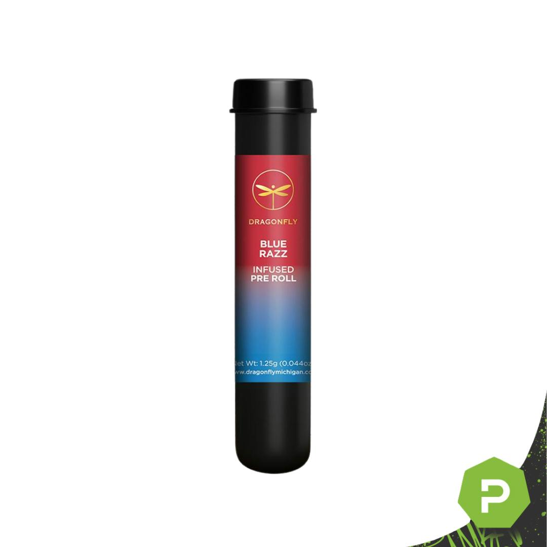 dragonfly disposable vape Dragonfly Dragonfly Infused Pre-Roll | Blue Razz