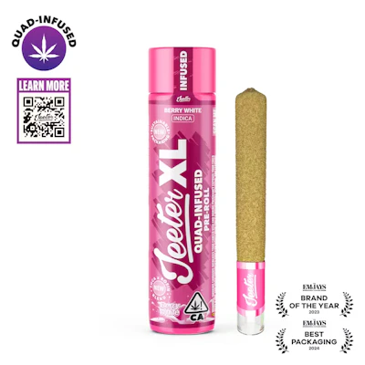 Jeeter - 2g Quad Infused Preroll - Berry White