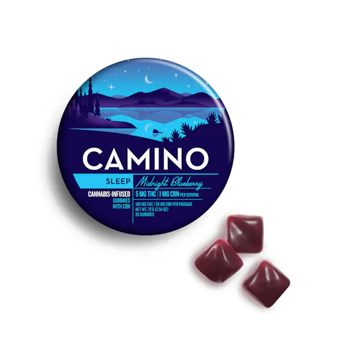 Camino | Midnight Blueberry | Indica | Edibles | 20 Pk-active