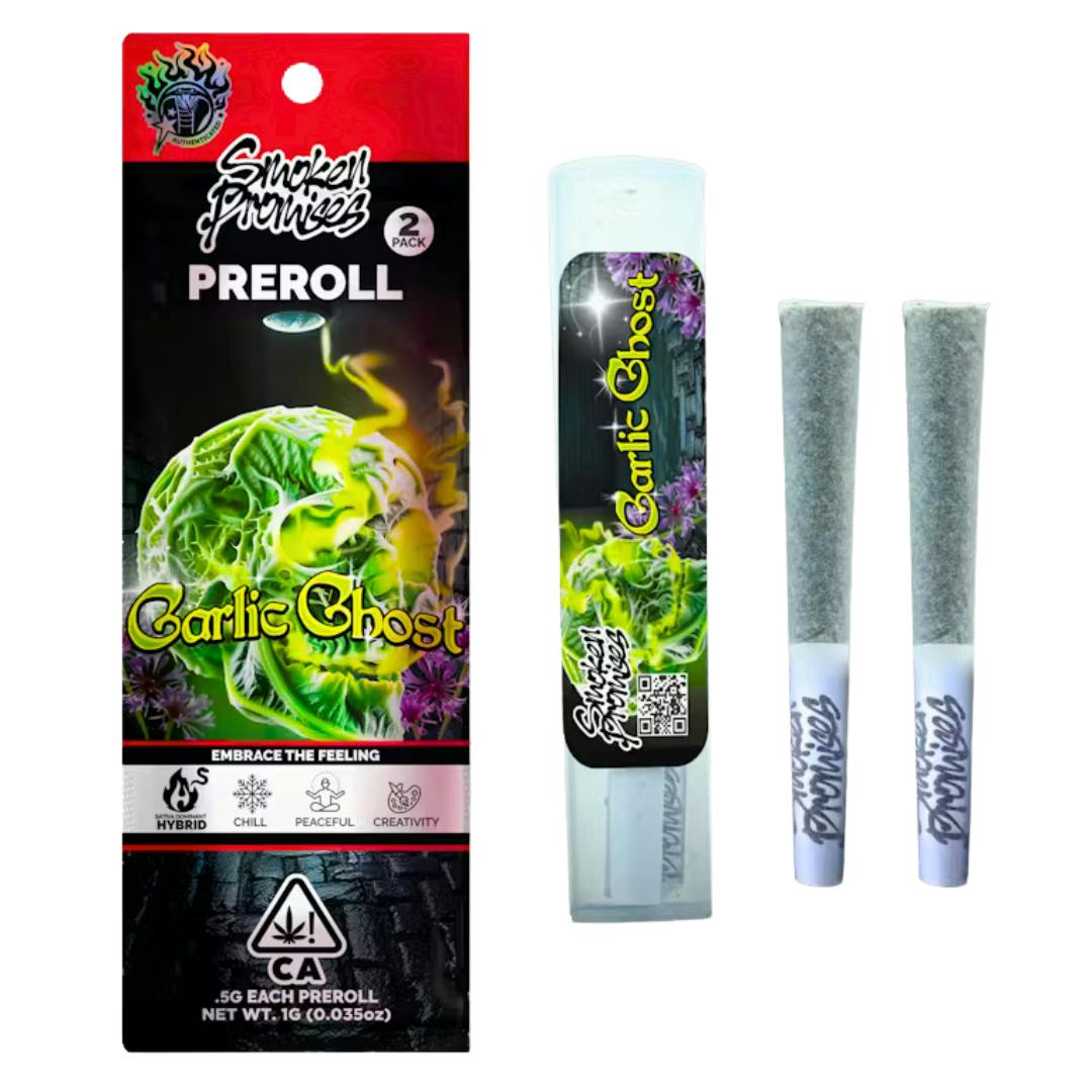 GARLIC GHOST 2PK PREROLLS