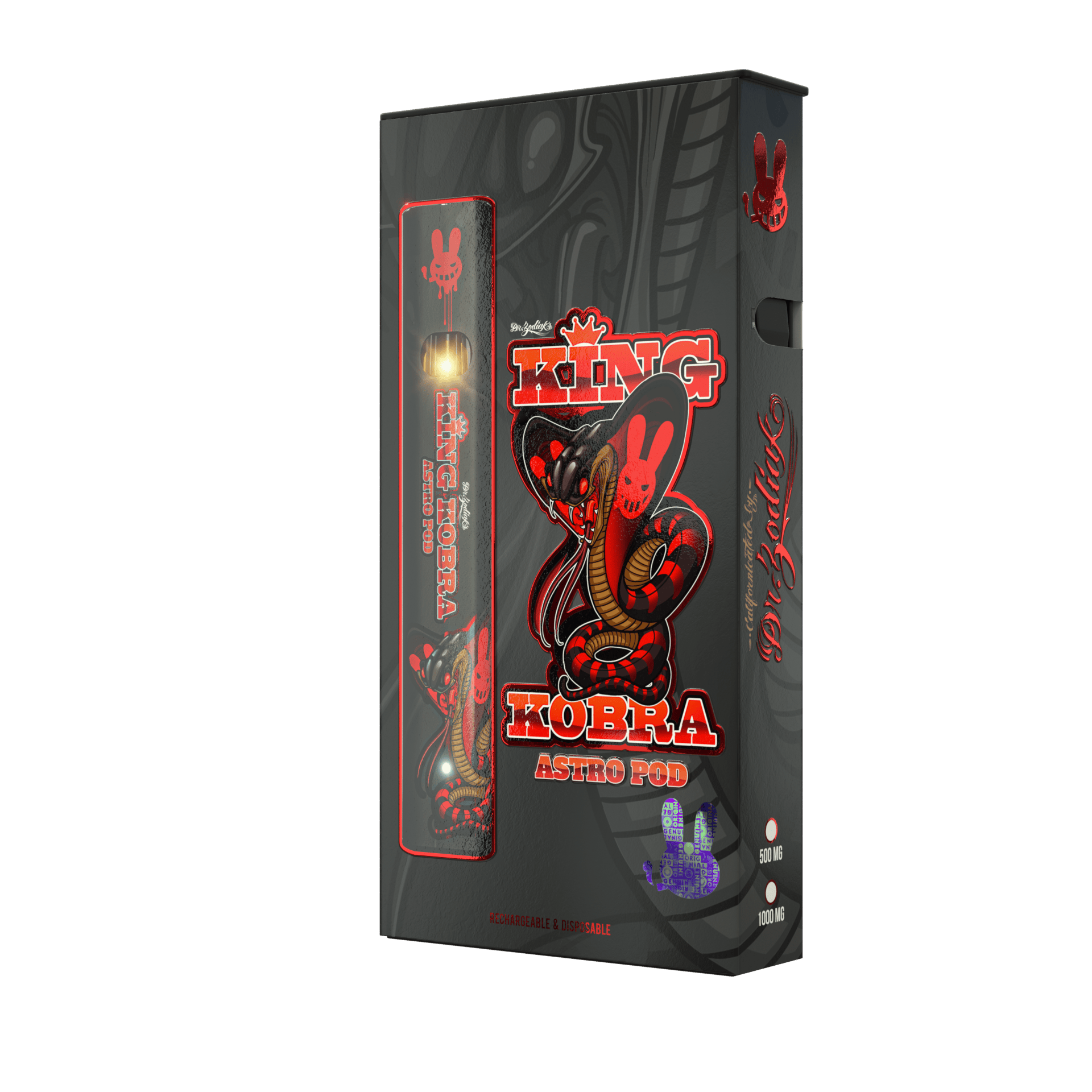 Dr. Zodiak's Moonrock Dr. Zodiak's Moonrock Cart - King Kobra