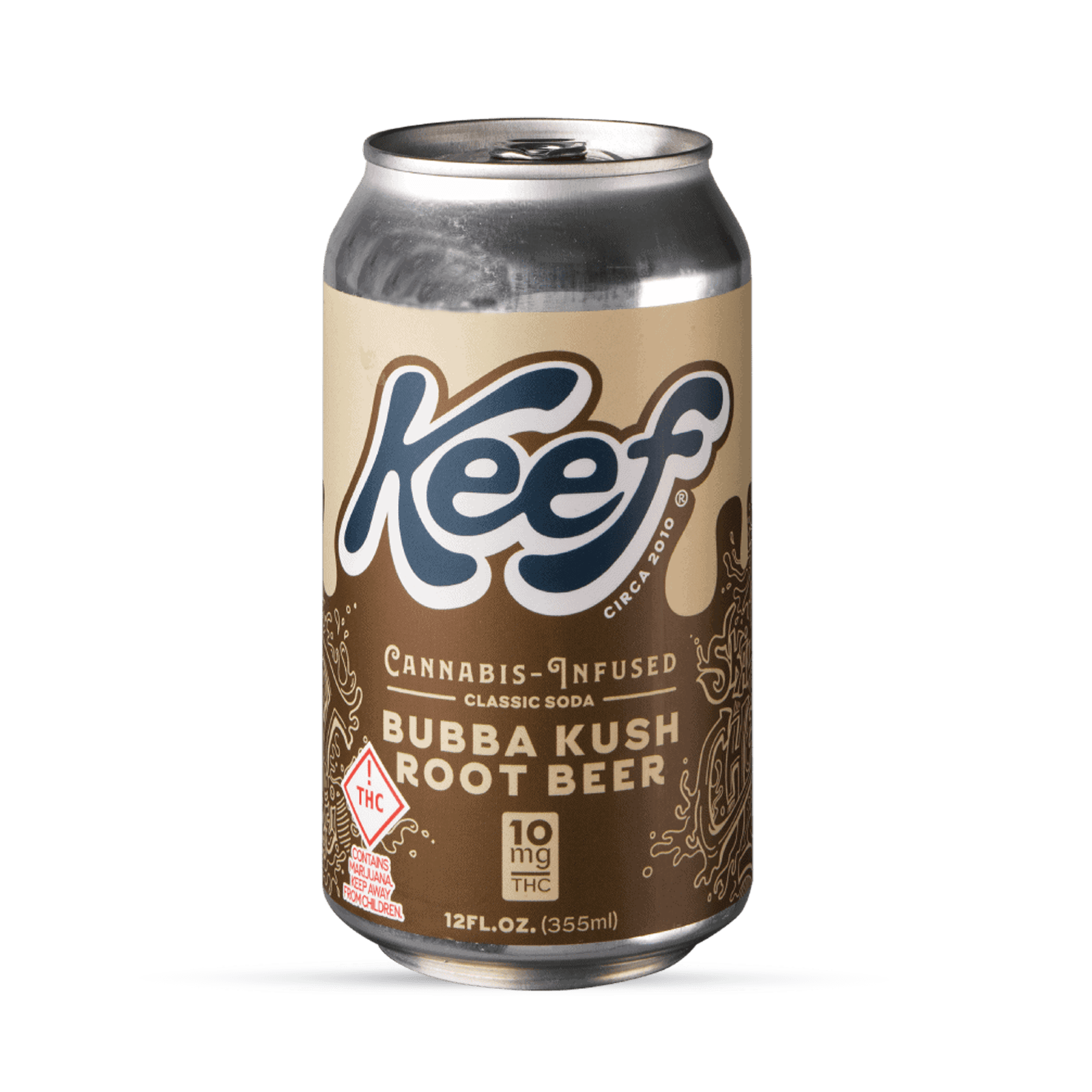 Keef Classic Soda Bubba Kush Root Beer | 10mg