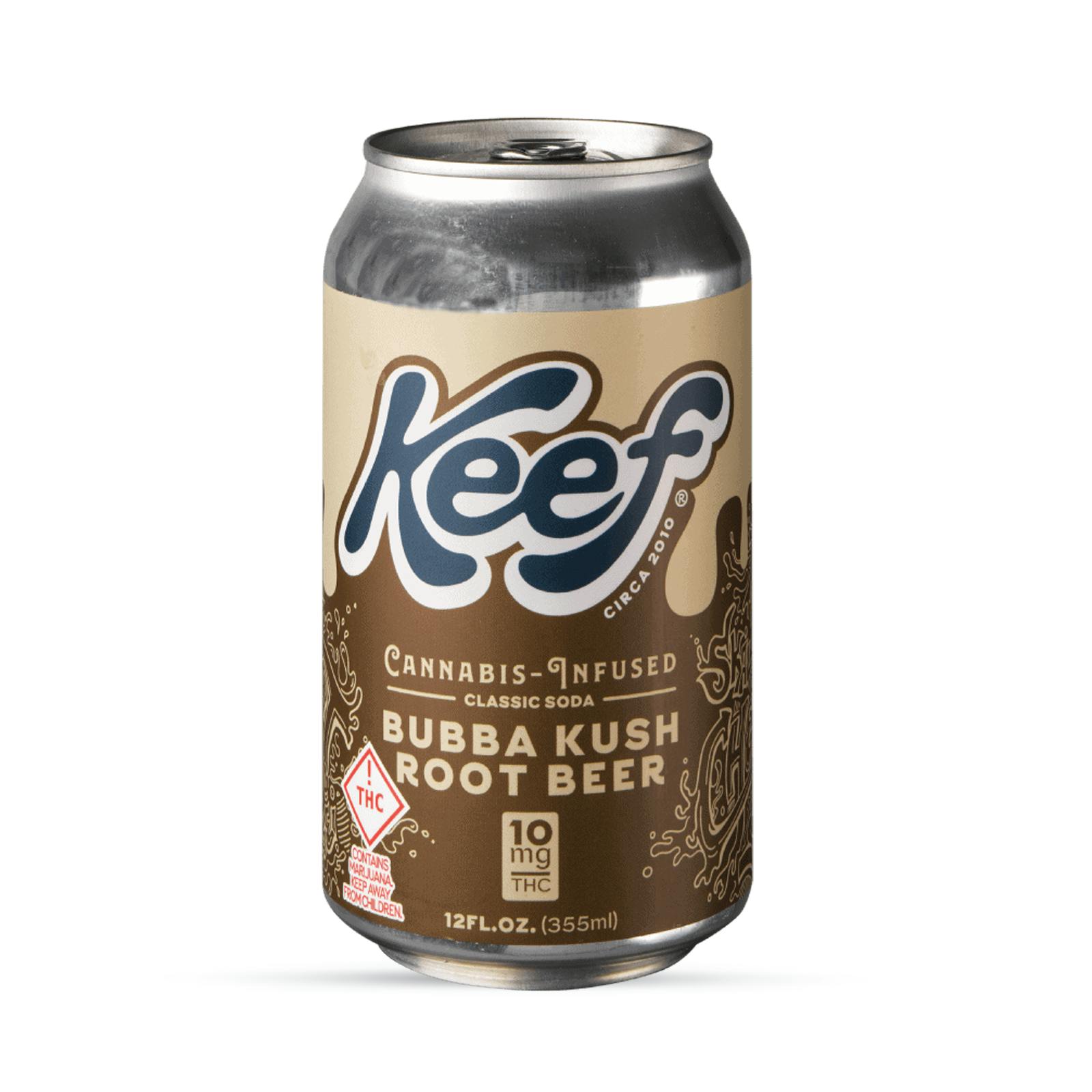 Root Beer by Keef Cannabis Edibles Drinkable Weed Beverage pot shop near me