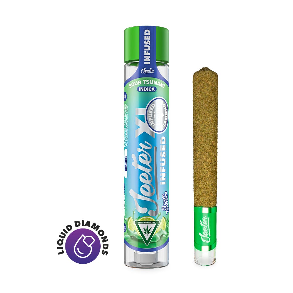 Sour Tsunami Jeeter XL Infused Pre-Roll | 2g