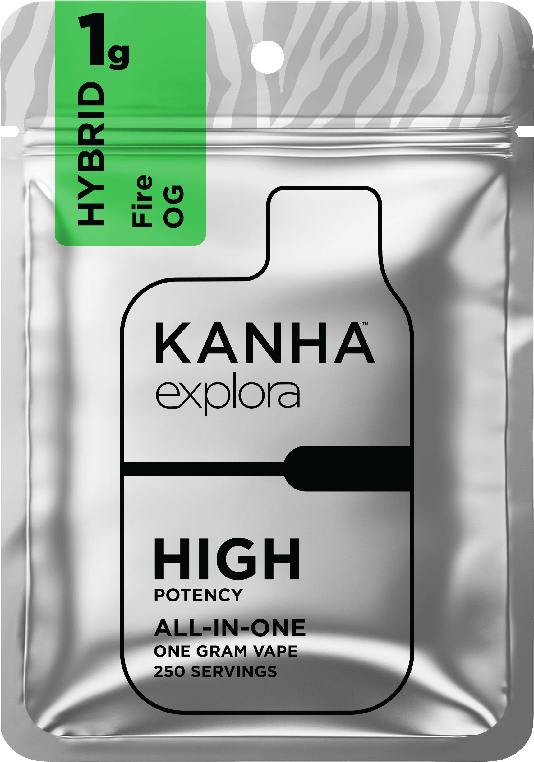 KANHA Fire OG | 1g | Disposable Vape | KANHA - Bud & Rita's Cannabis  Dispensary in Niles & Chicago, IL