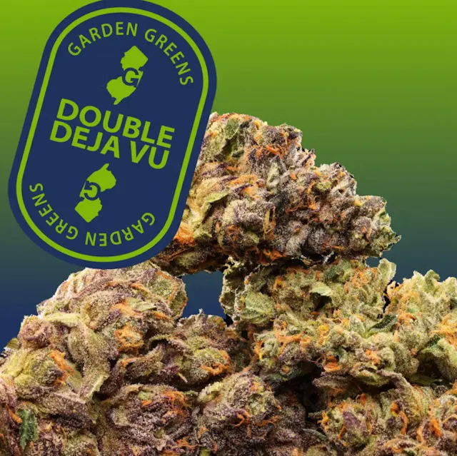 Garden Greens Flower Double Deja Vu 3.5g (indica)