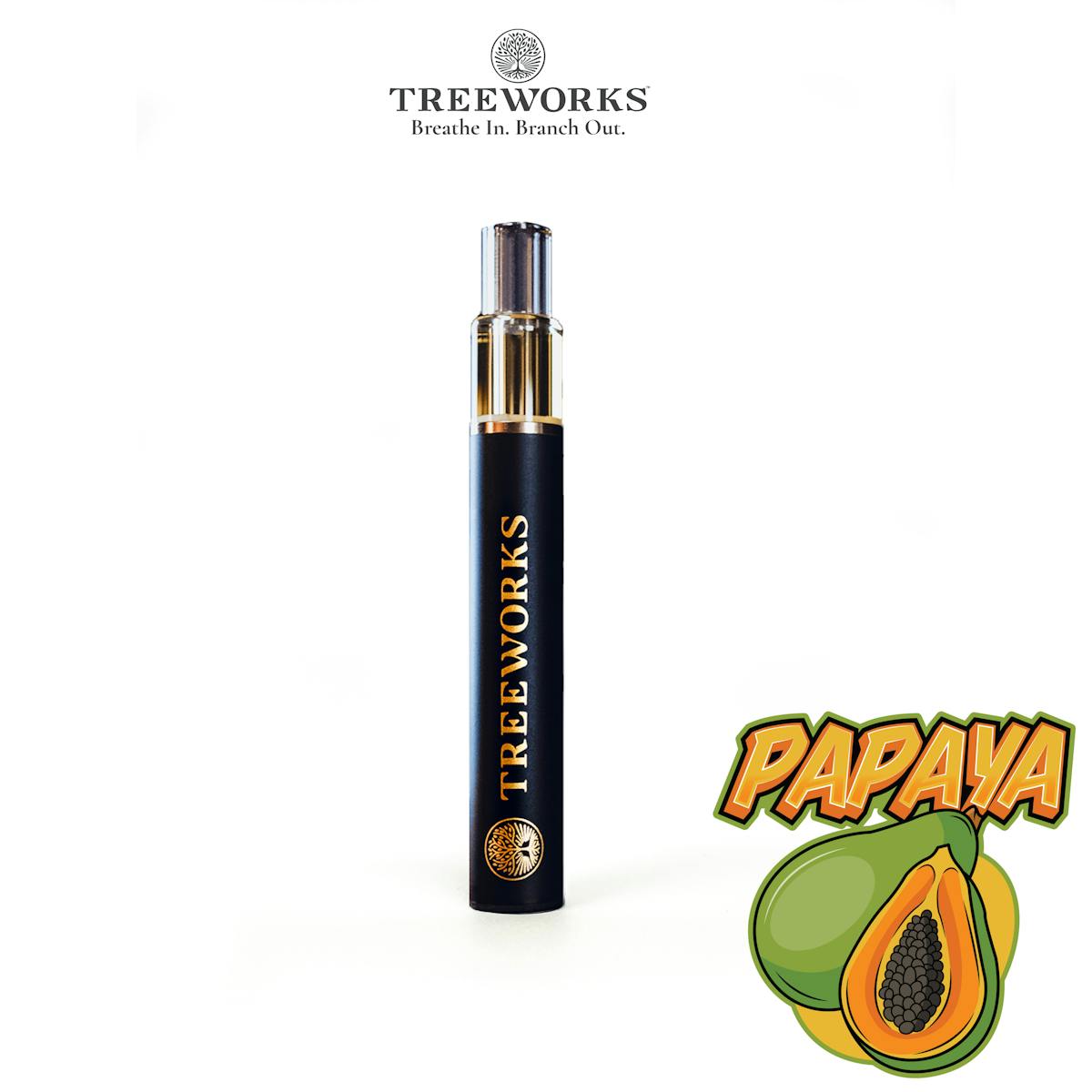 Photo of Papaya .5g Live Hash Rosin Wand Treeworks