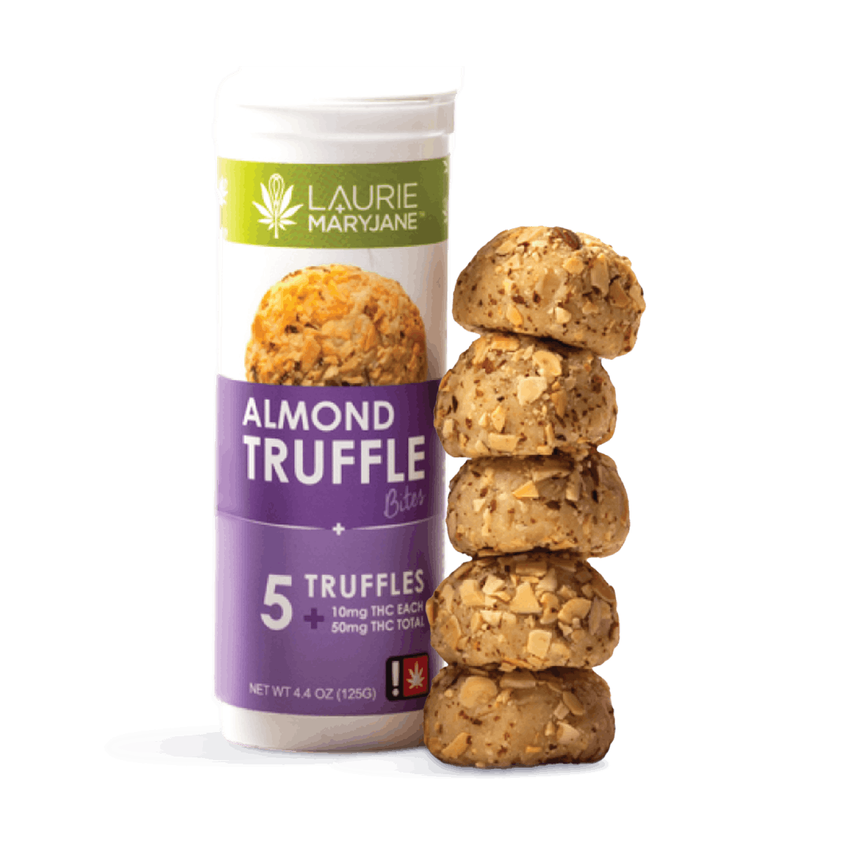 Photo of Almond Truffle Bites 5-pack | 50mg