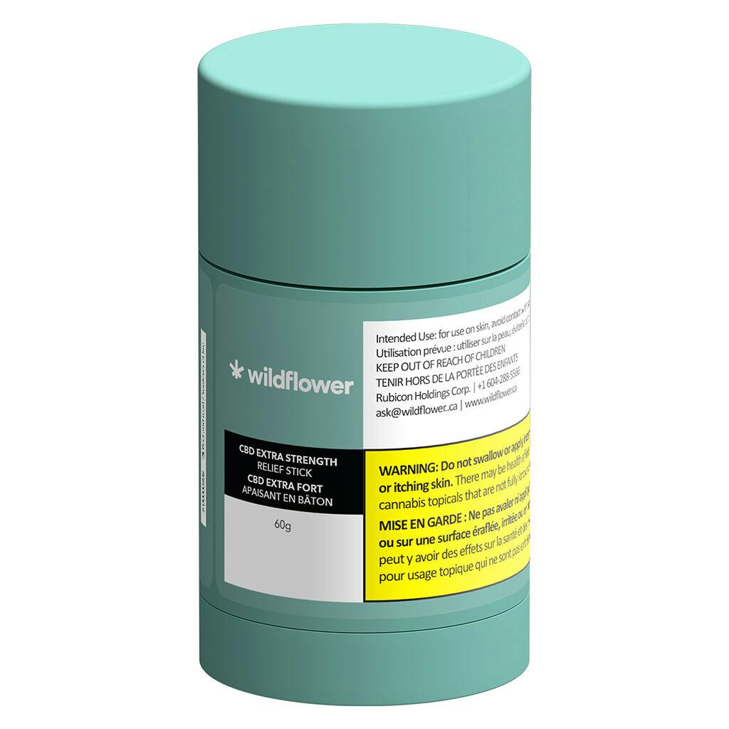 Wildflower - cbd extra strength relief stick - 60g