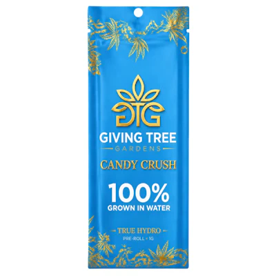 Giving Tree - 1g Preroll - Candy Crush - PRE_ROLLS by Giving Tree Gardens at King of Budz