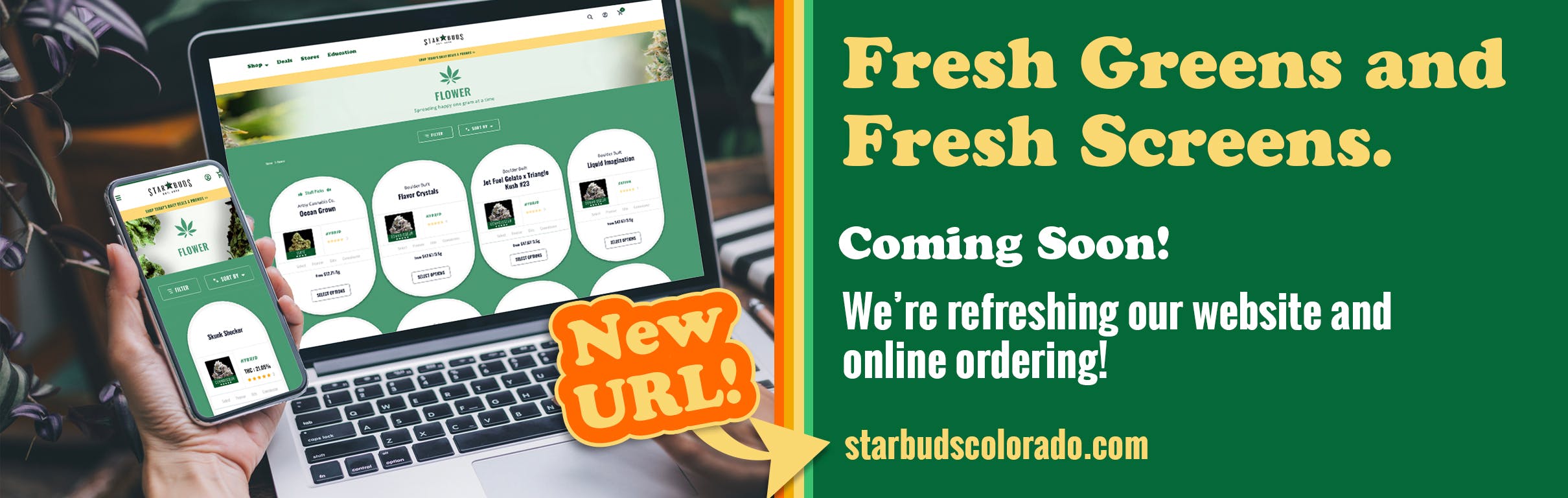COMING SOON: New Website & Online Ordering!