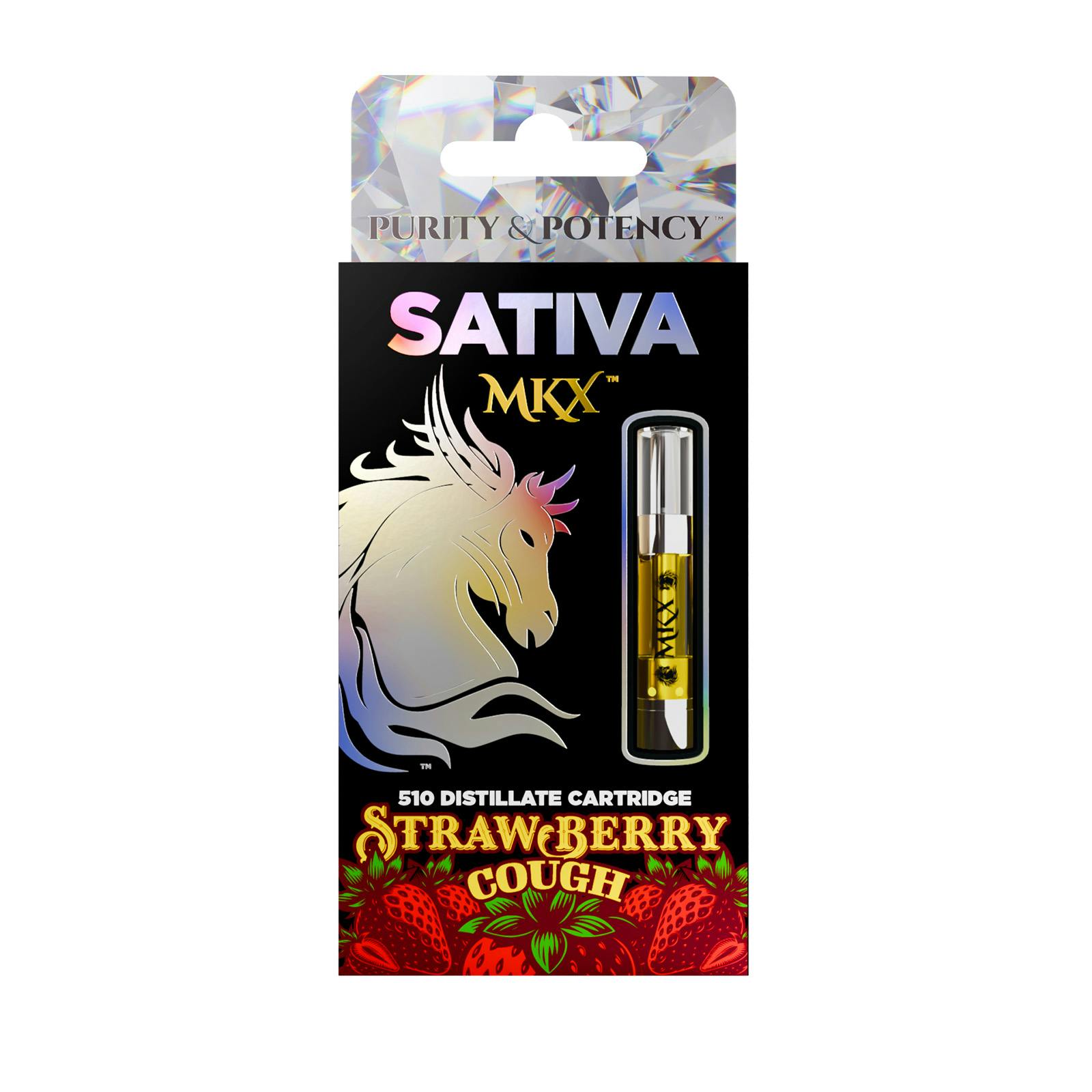 Buy MKX 1 Gram 510 Thread Carts - Strawberry Cough (Sativa