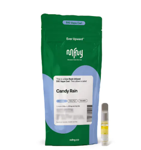 MFNY | Candy Rain | Live Resin Cart | 0.5g | Indica Hybrid-1