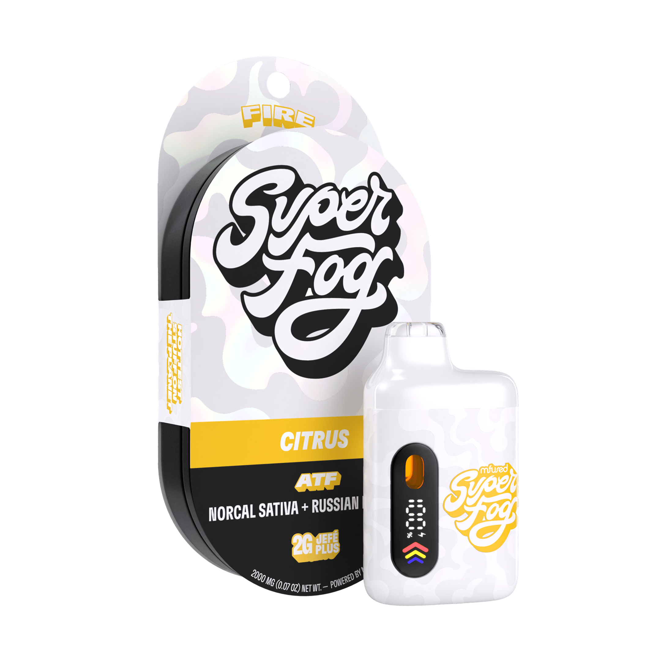Mfused SuperFog Fire 2g Diamonds Disposable - ATF