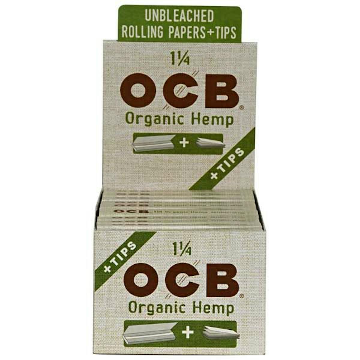 Photo of OCB Organic Hemp 1 1/4 Papers + Tips