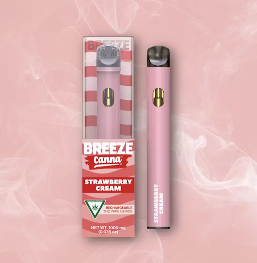 Breeze Canna - Strawberry Cream Disposable