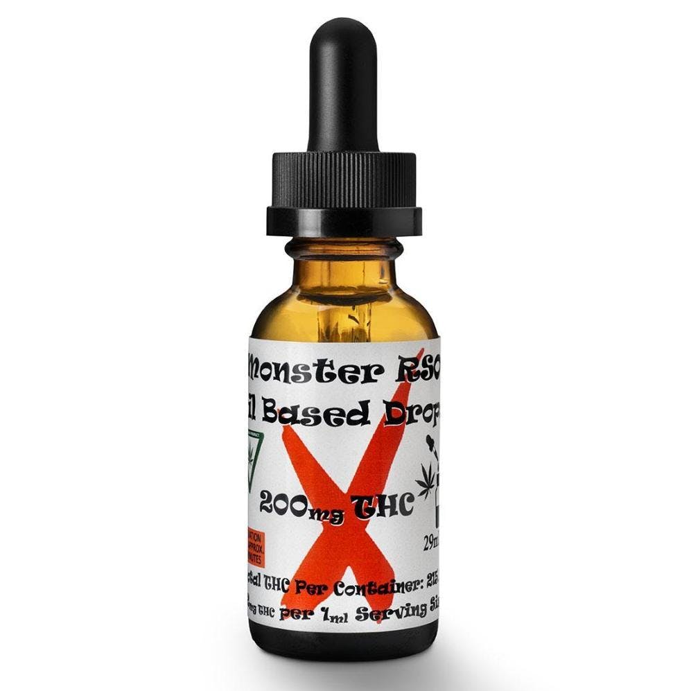 Product: MONSTER XTRACTS | RSO - TINCTURE DROPS | 200MG