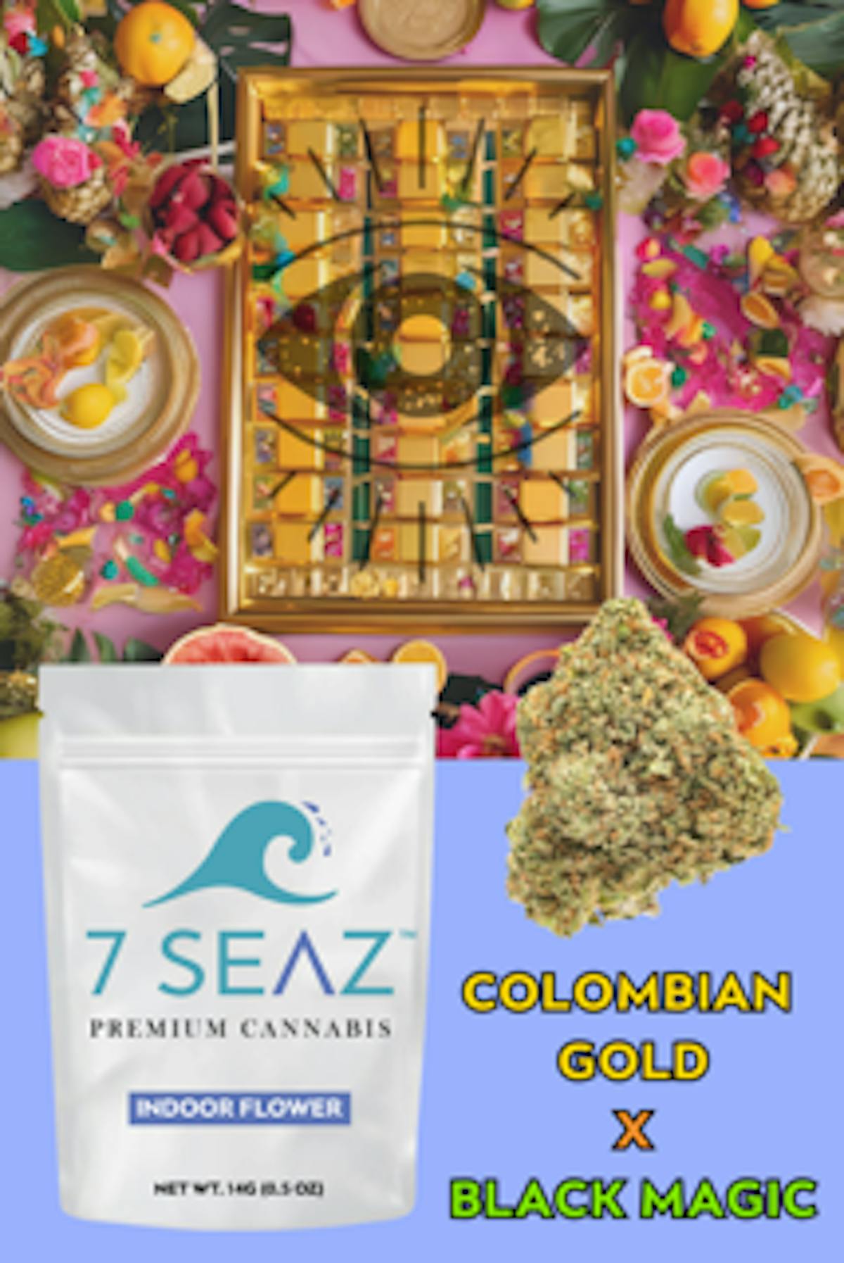 Photo of 7 Seaz – Colombian Gold x Black Magic