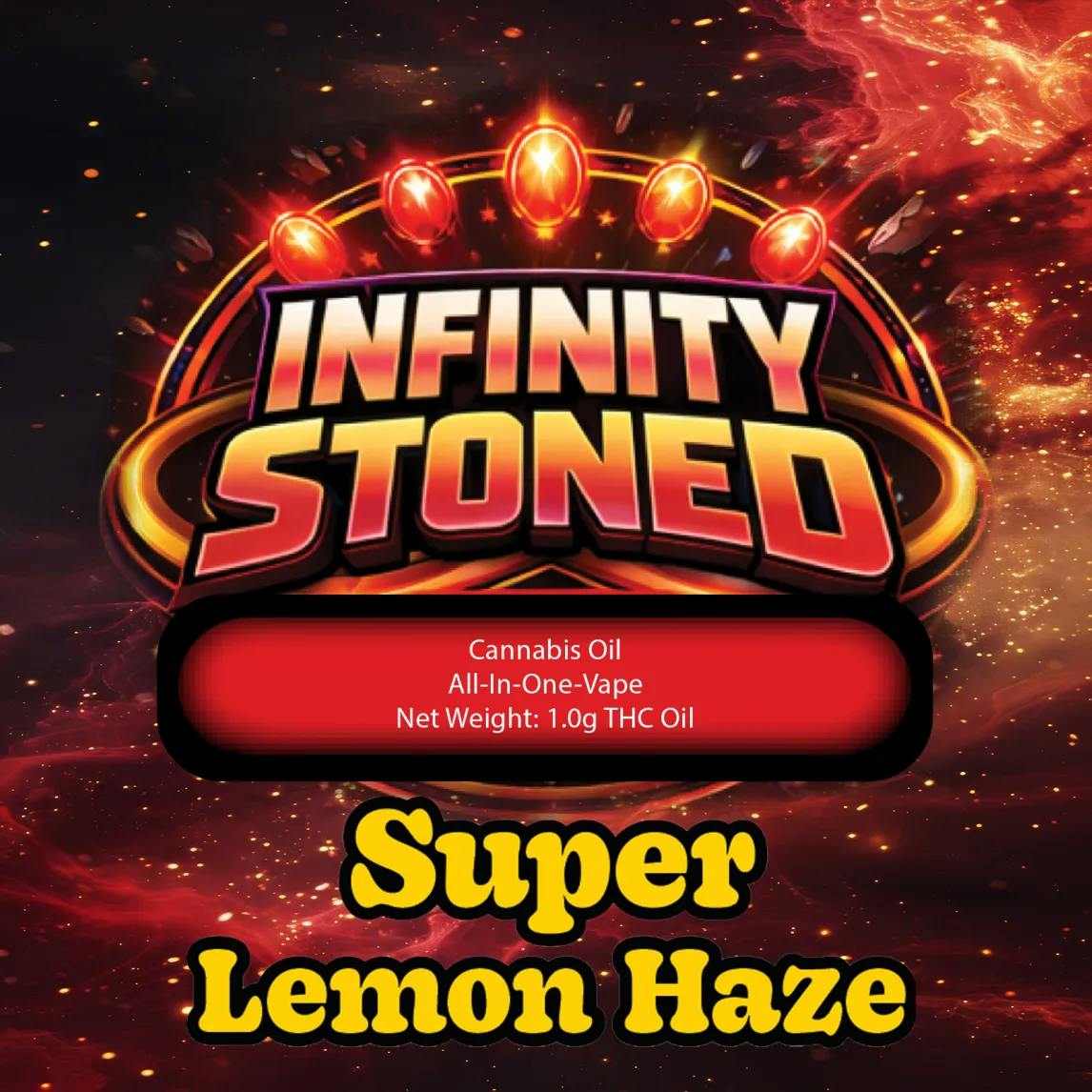 Infinity Stoned - 1g Disposable - Super Lemon Haze