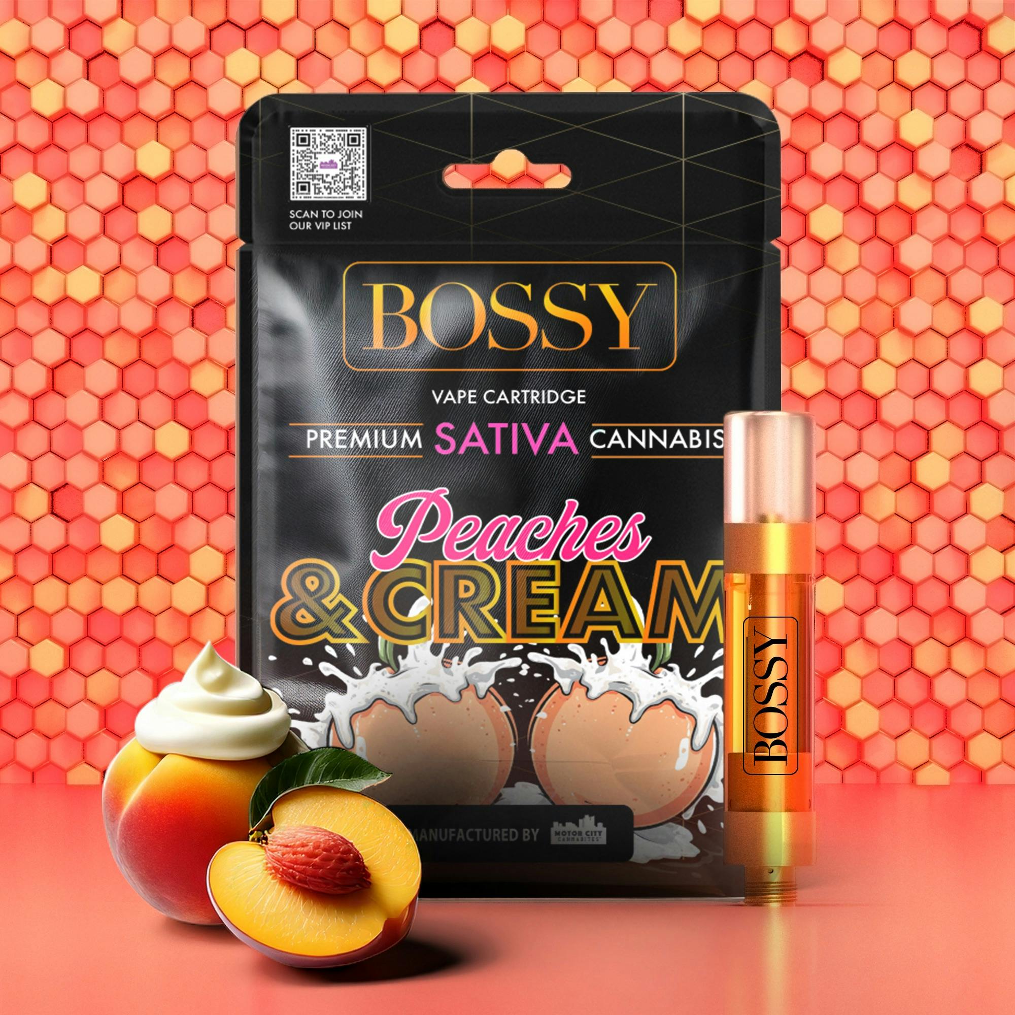 Bossy - 1g Cart - Peaches & Cream