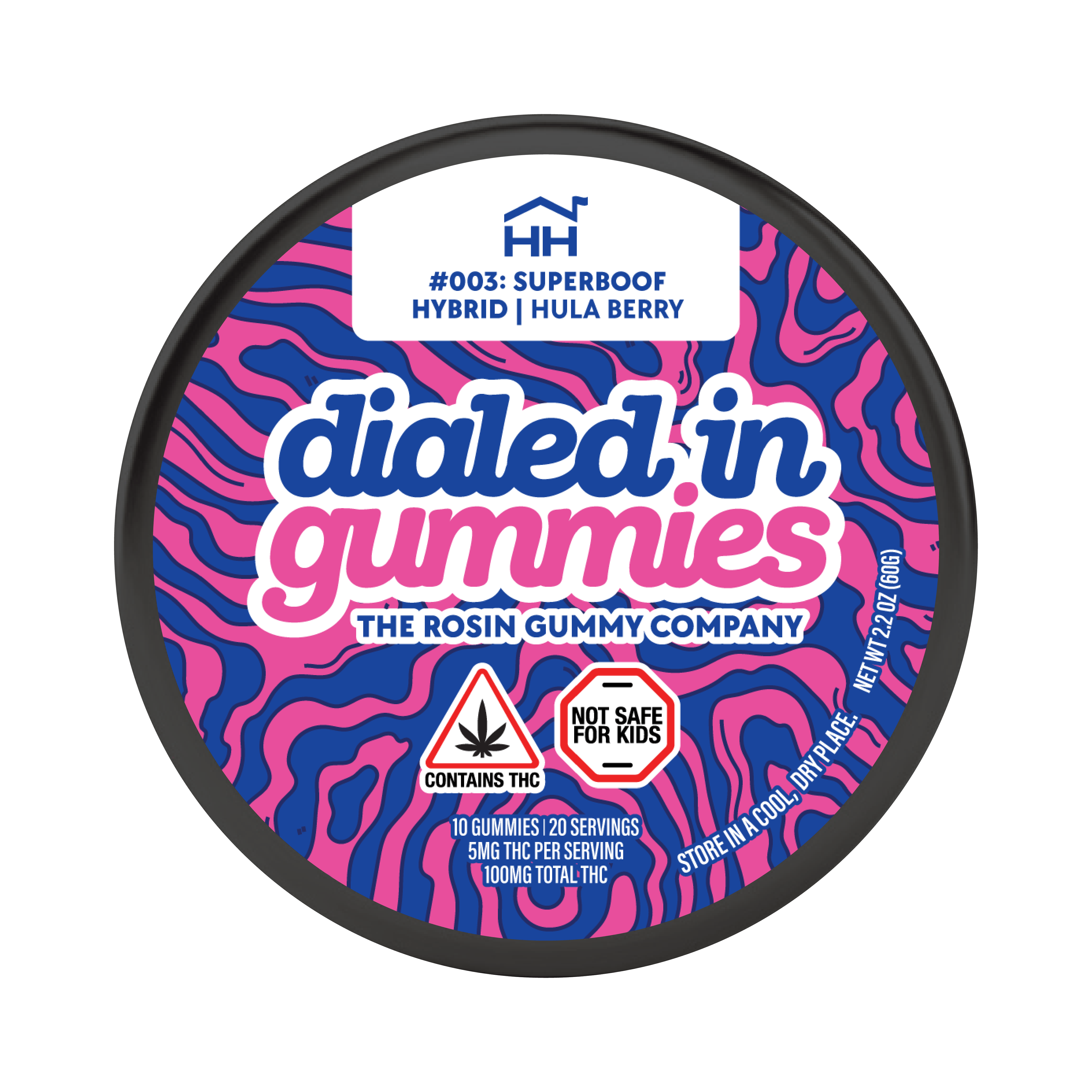 Product Hula Berry x Harbor House Gummies | Edibles | 100mg