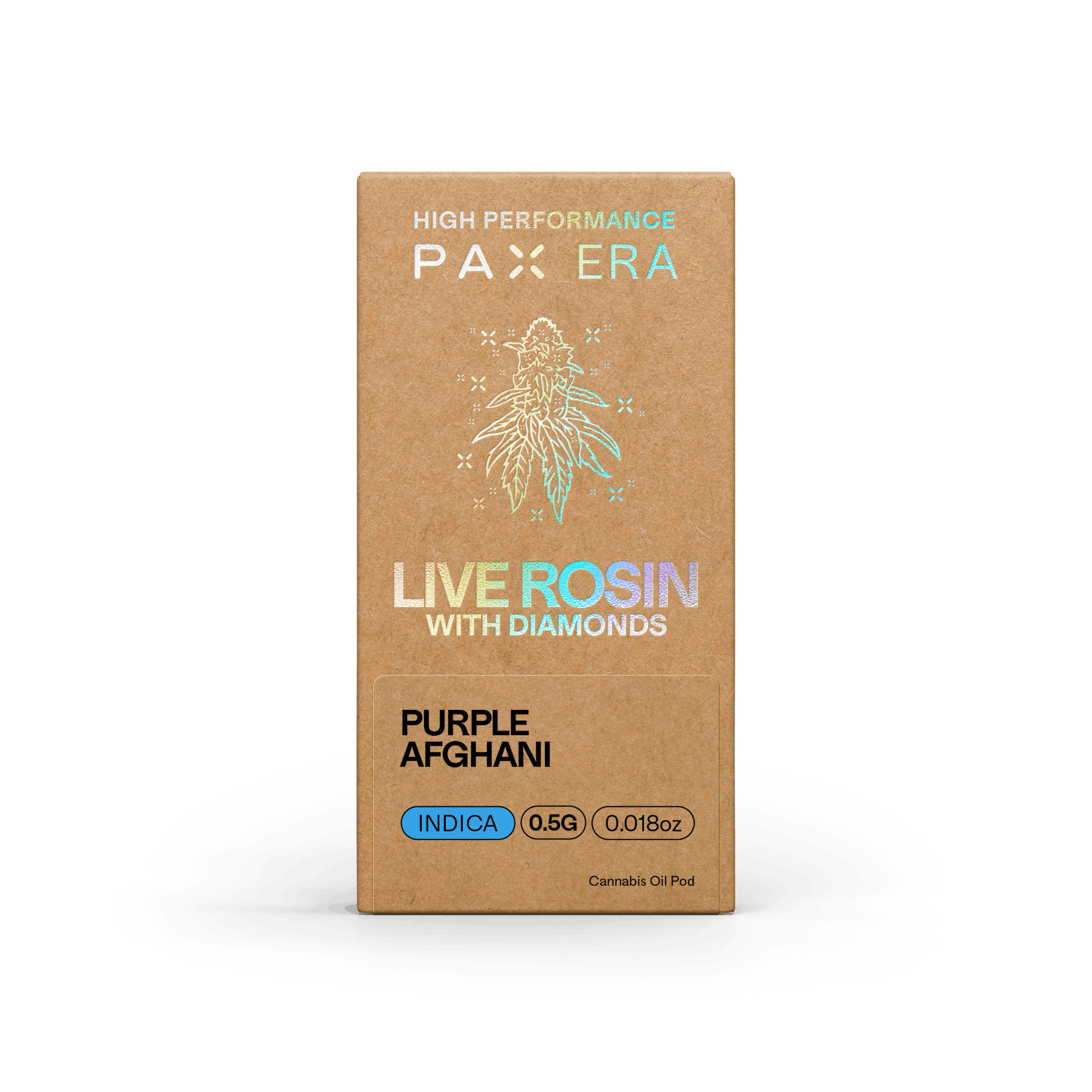 image of Purple Afghani | .5g Live Rosin with Diamonds Pod Reload