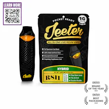 Jeeter - 1g Live Resin Disposable - RS11 - DISPOSABLES by Jeeter at King of Budz