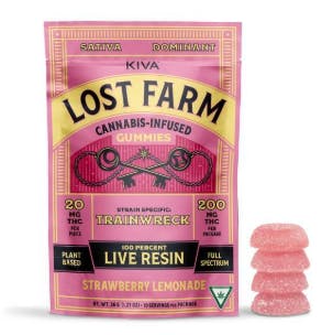 Product: LOST FARM | STRAWBERRY LEMONADE - LIVE RESIN GUMMIES | 200MG