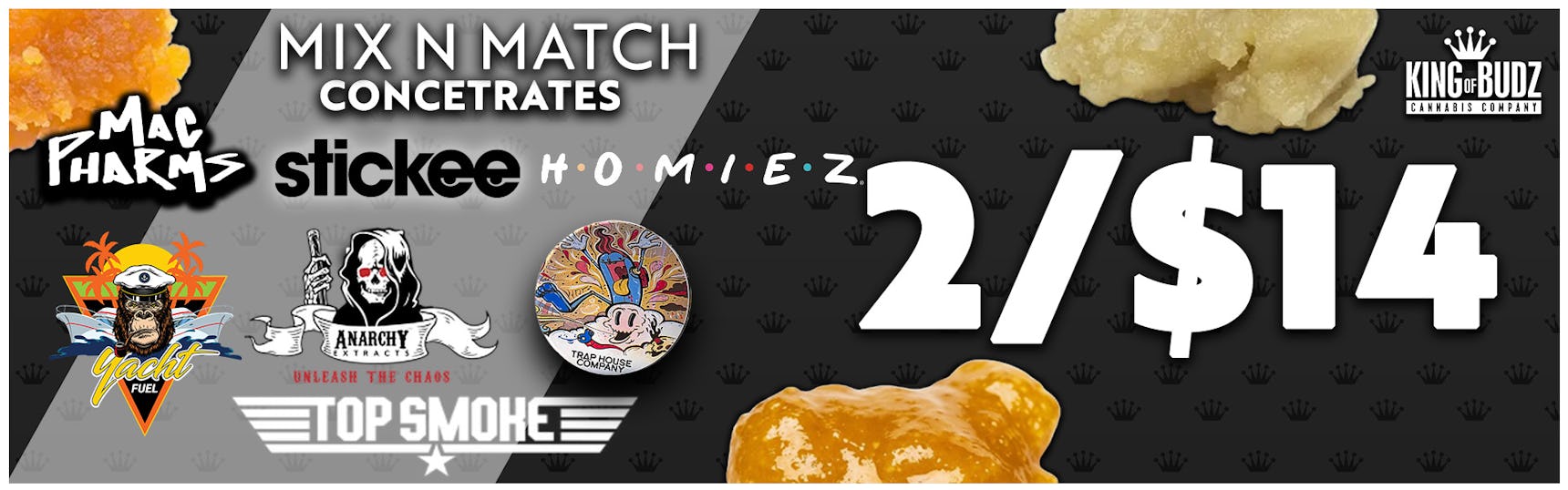 Mix N' Match 1g Live Resin 2/$14