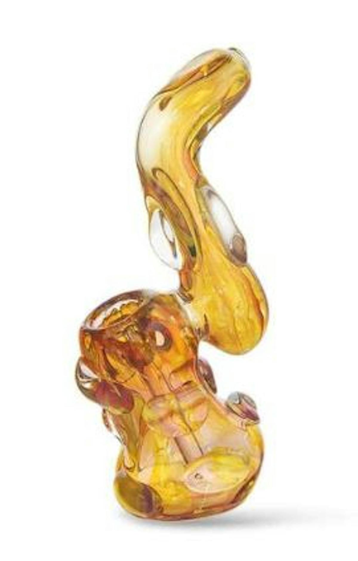 Image of Gold Fumed Sherlock 6″ Bubbler