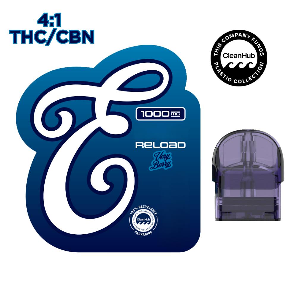 Product RELOAD - 1g FUSION - Very Berry (4:1 THC/CBN)