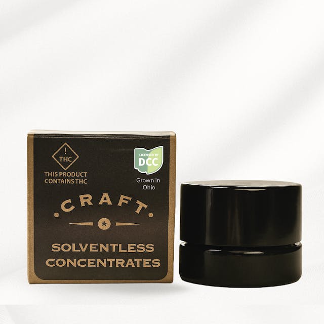 Cold Cure Live Rosin Badder is a premium, small-batch concentrate crafted to highlight the plant’s natural aroma and character.

Unlike Fresh Press rosin, Cold Cure Badder is collected directly from the press and allowed to cure at room temperature for 5–10 days in sealed jars. During this process, terpenes naturally separate and rise to the surface before the rosin is gently homogenized—resulting in a creamy, wet consistency with a rich, terpene-forward profile.

Solventless | Cold Cure | Small-Batch | No Additives | Recommended Stored Cold