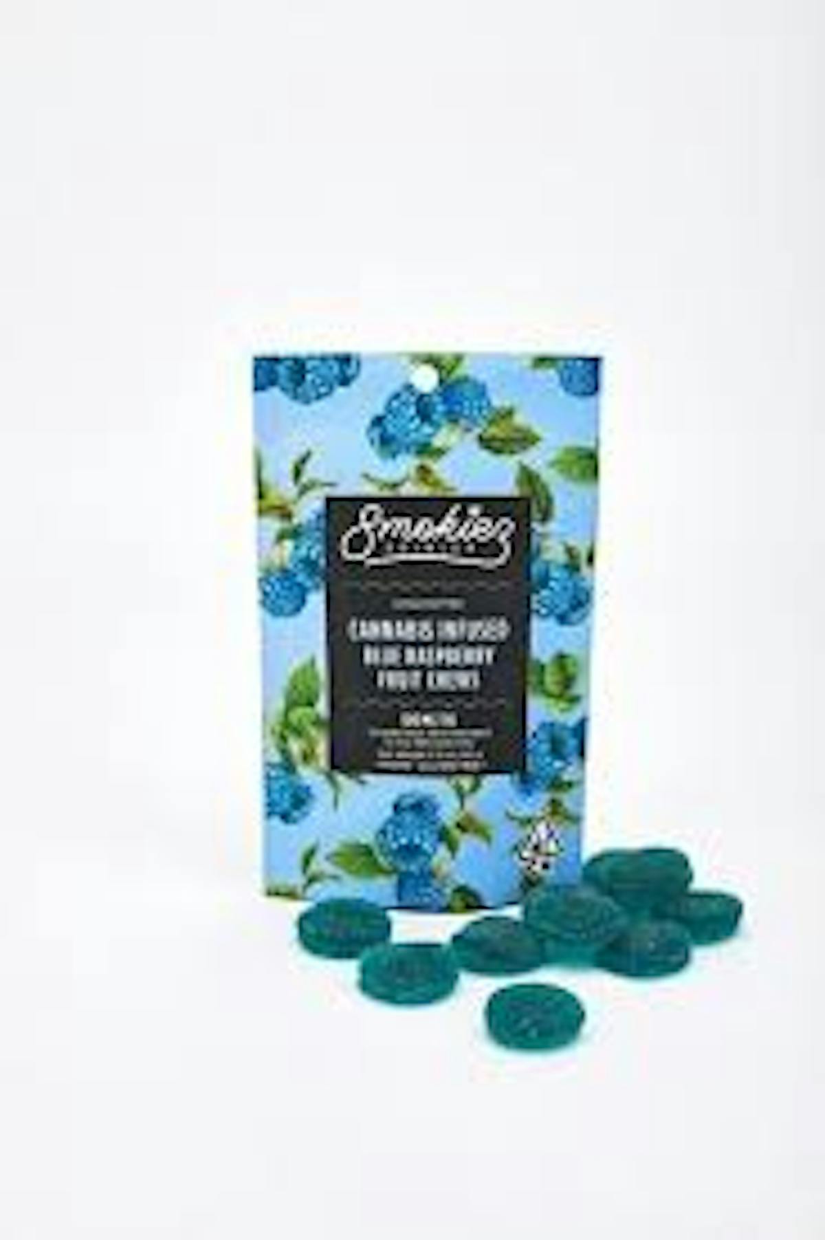 Image of Sweet Blue Raspberry | 100mg Fruit Chews (10mg/10ct)