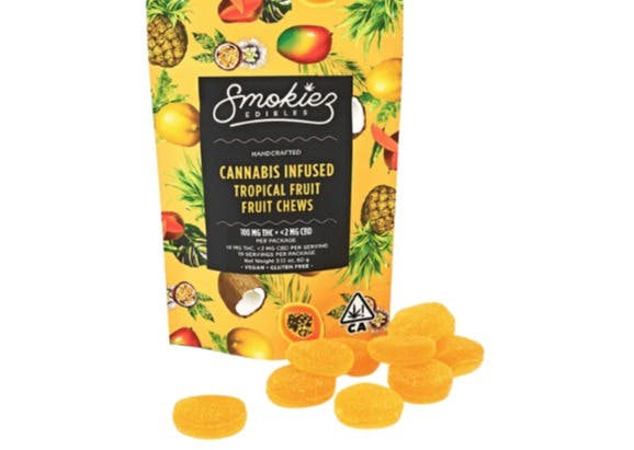 TROPICAL FRUIT FRUIT CHEW GUMMIES (2:1 THC:THCV)