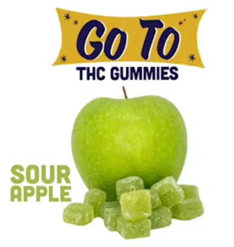 Sour Apple Gummies 20pk / 100mg-1