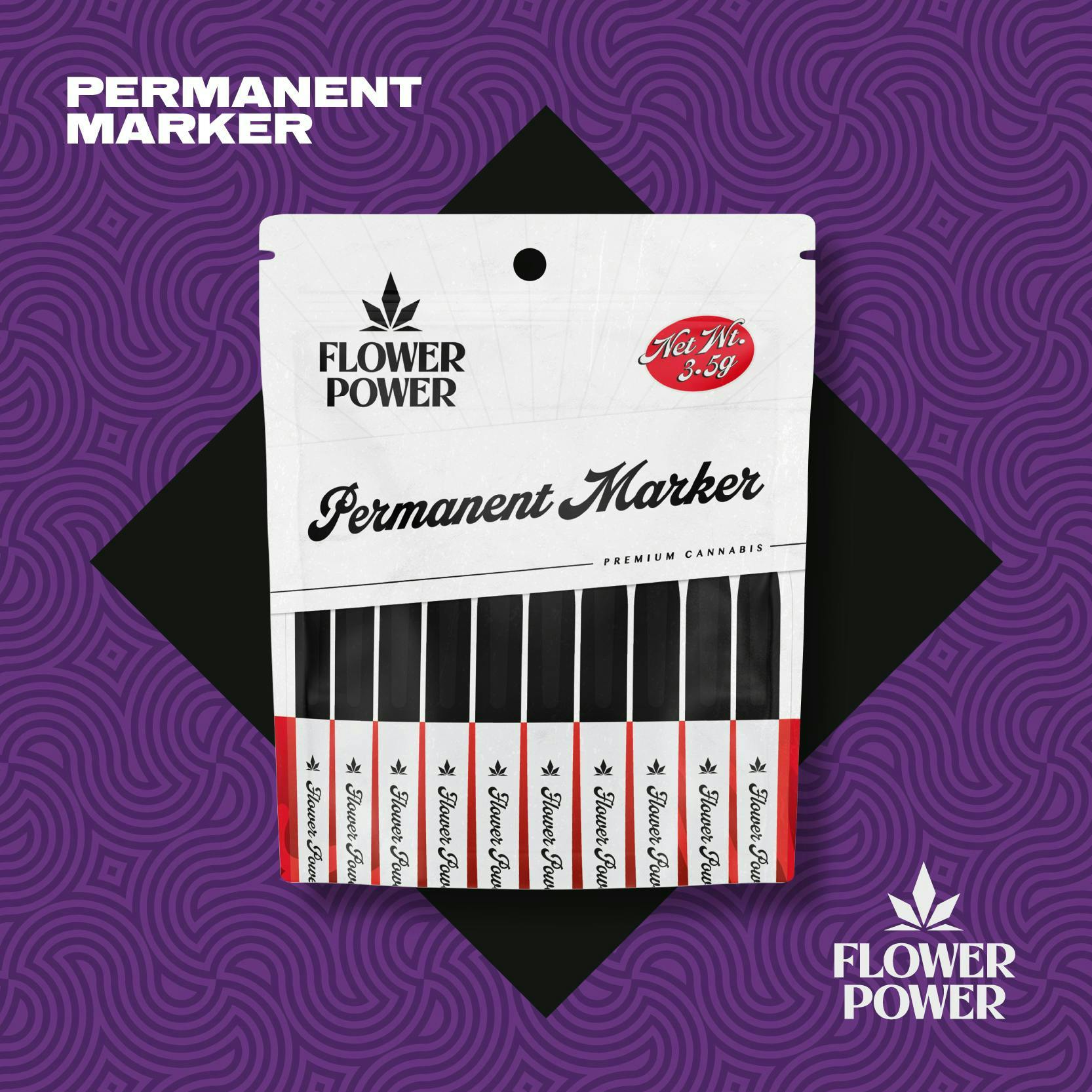 Product: FLOWER POWER | PERMANENT MARKER | PRE-PACK INDICA/HYBRID