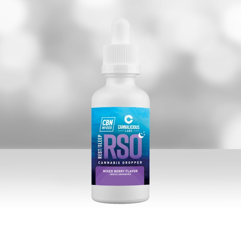 Cannalicious | RSO Dropper 200mg | Rest Mixed Berry