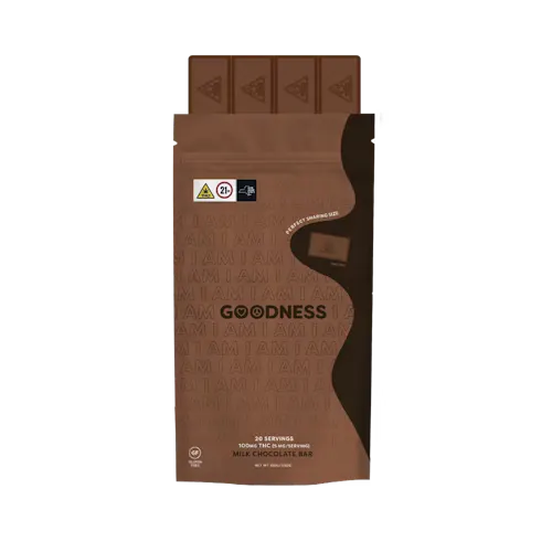 I Am Goodness | Milk Chocolate Bar | 100 mg-active