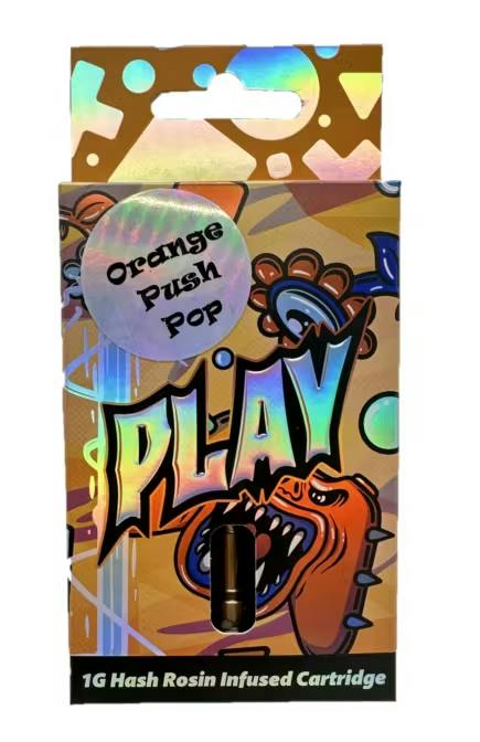 Play - 1g Cartridge - Orange Push Pop
