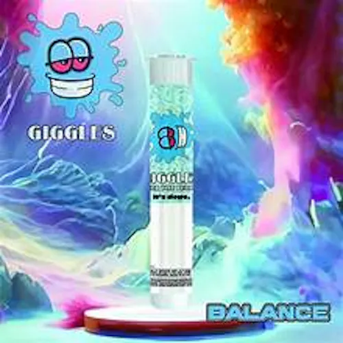 Giggles | Orange Cookie Chem 1g Preroll-active
