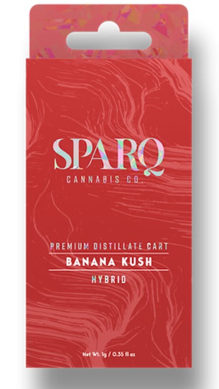 SPARQ Vape Cart - Banana Kush | 1mL - Green Hearts Dispensary