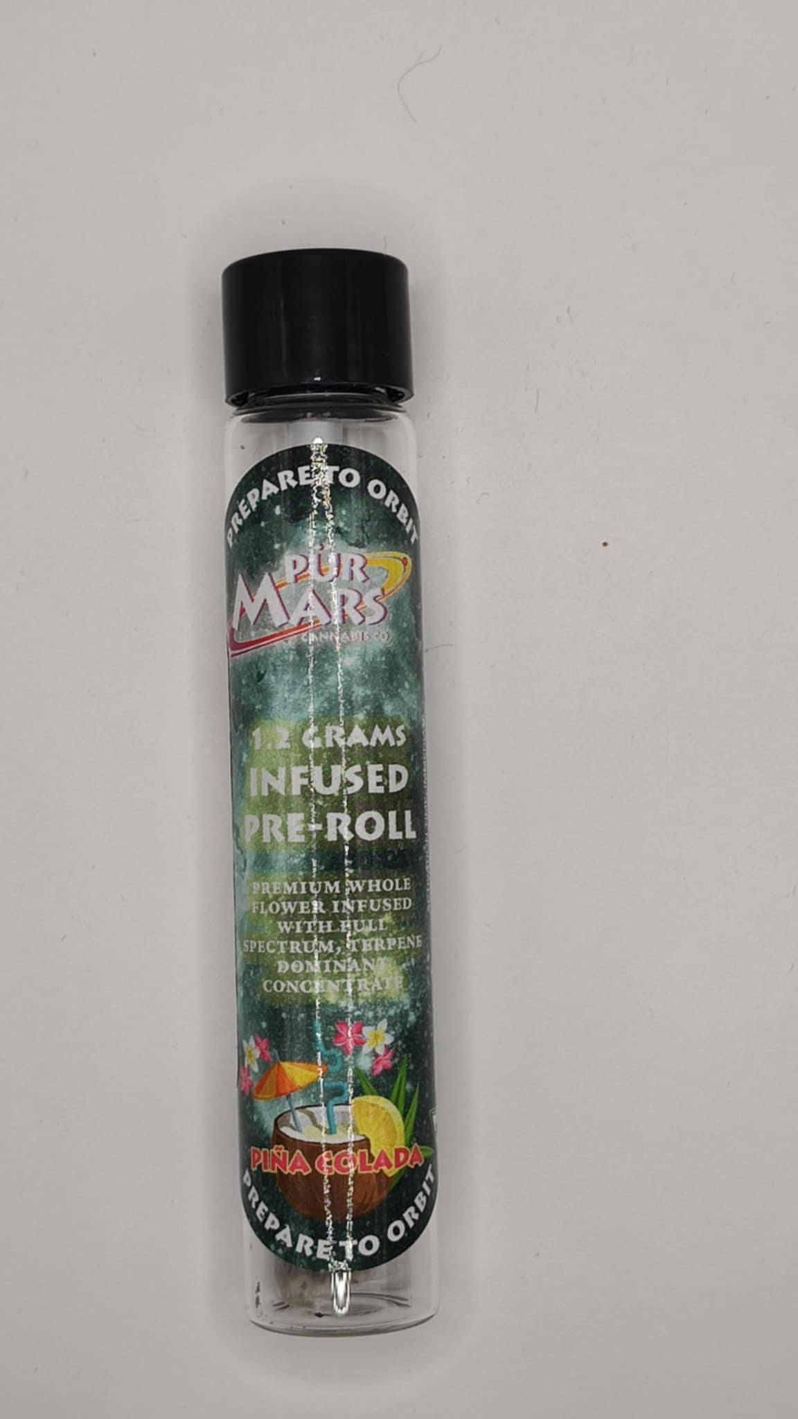 Pur Mars | Infused Pre-Roll - 1.2g - Pina Colada